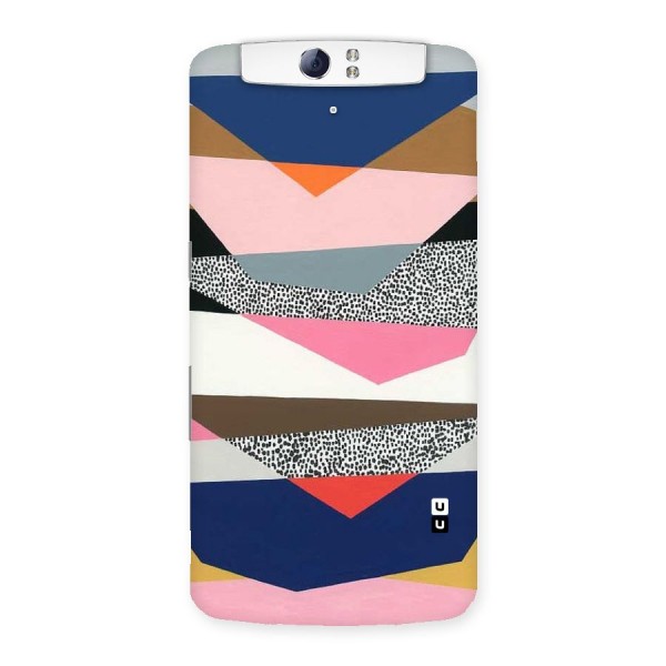 Lethal Abstract Back Case for Oppo N1
