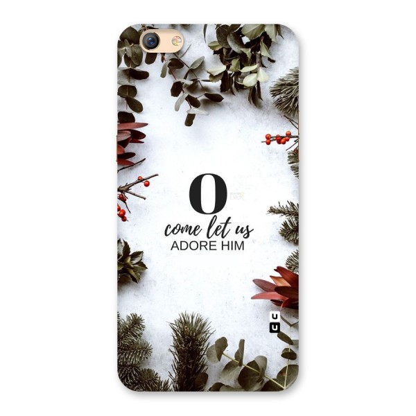 Lets Adore Him Back Case for Oppo F3 Plus