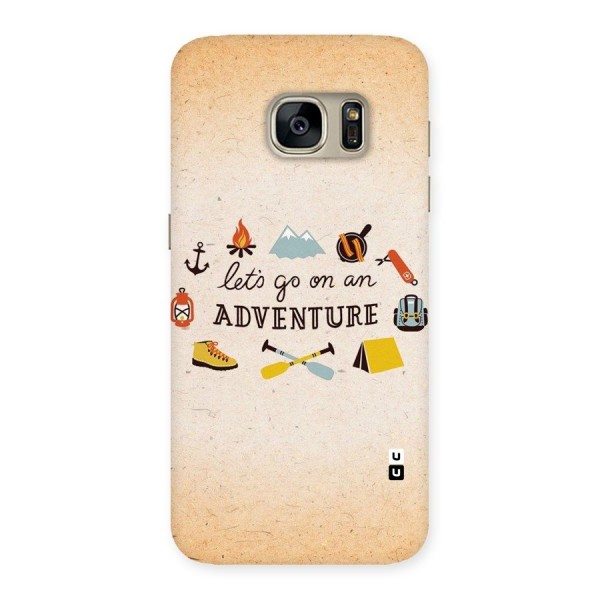 Lets Adventure Life Back Case for Galaxy S7