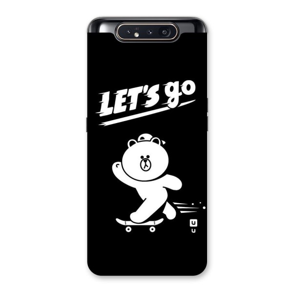 Lets Go Art Back Case for Galaxy A80