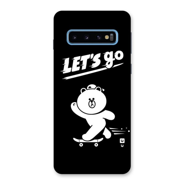 Lets Go Art Back Case for Galaxy S10
