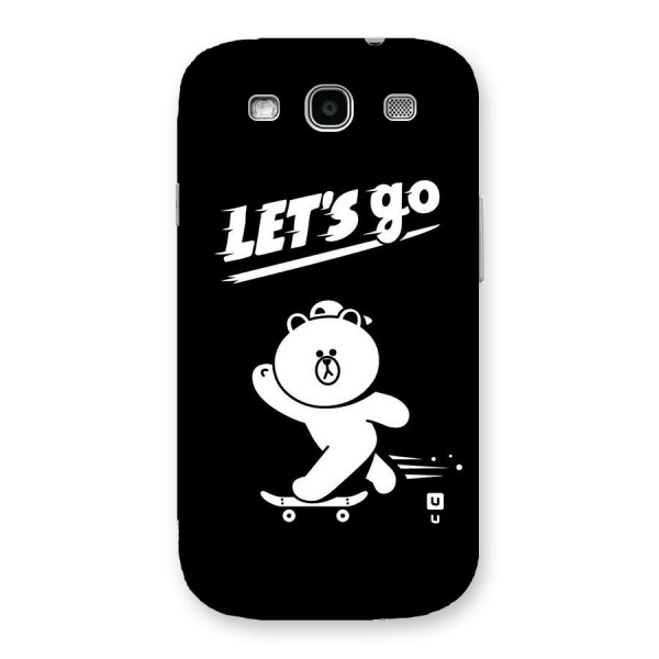 Lets Go Art Back Case for Galaxy S3