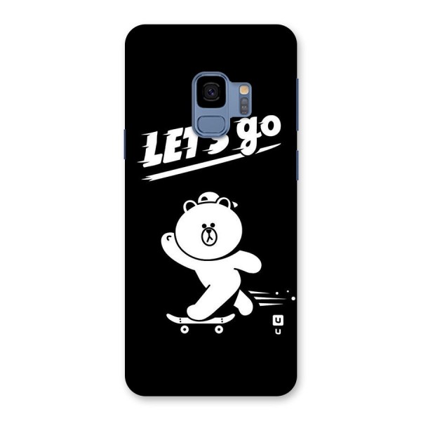 Lets Go Art Back Case for Galaxy S9
