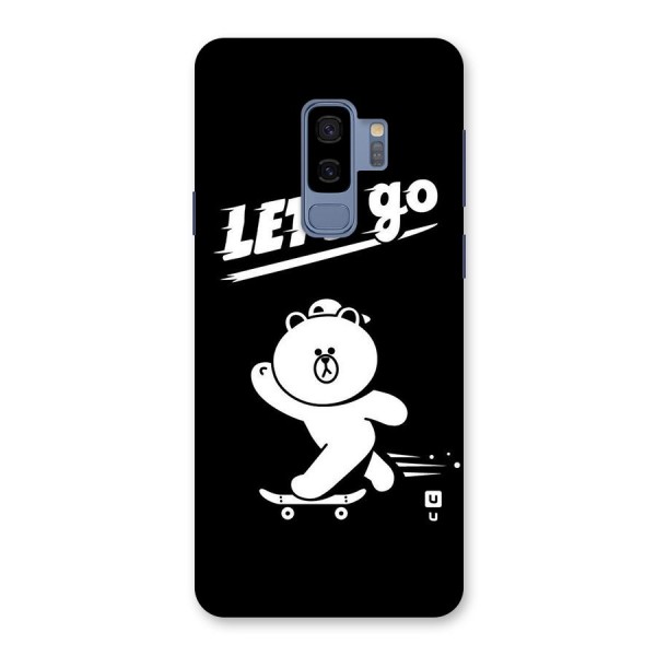 Lets Go Art Back Case for Galaxy S9 Plus