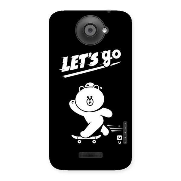 Lets Go Art Back Case for HTC One X