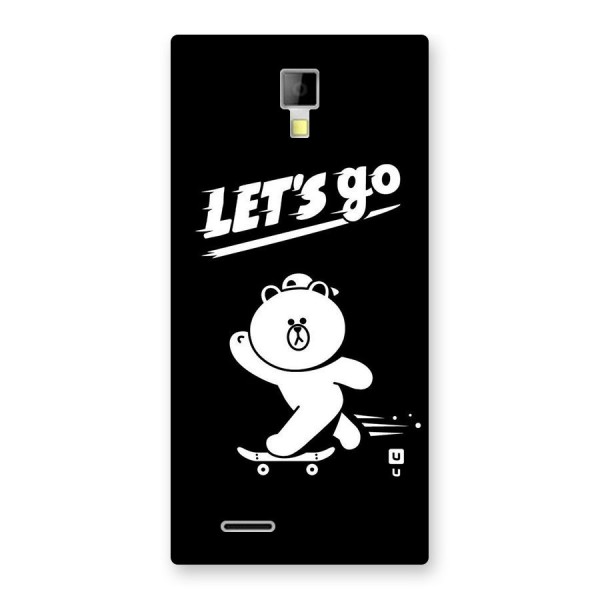 Lets Go Art Back Case for Micromax Canvas Xpress A99