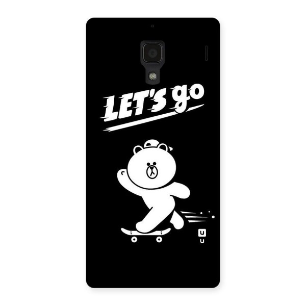 Lets Go Art Back Case for Redmi 1S