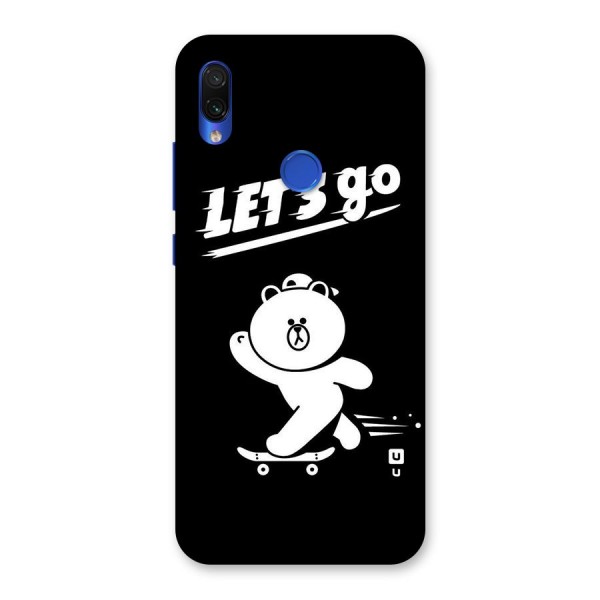 Lets Go Art Back Case for Redmi Note 7S