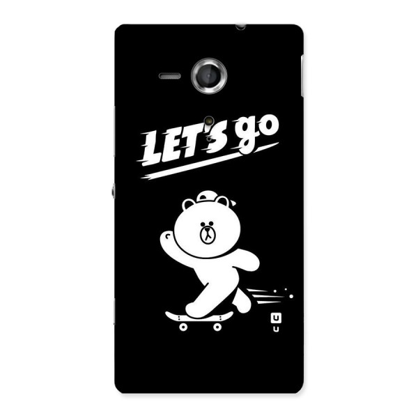 Lets Go Art Back Case for Sony Xperia SP