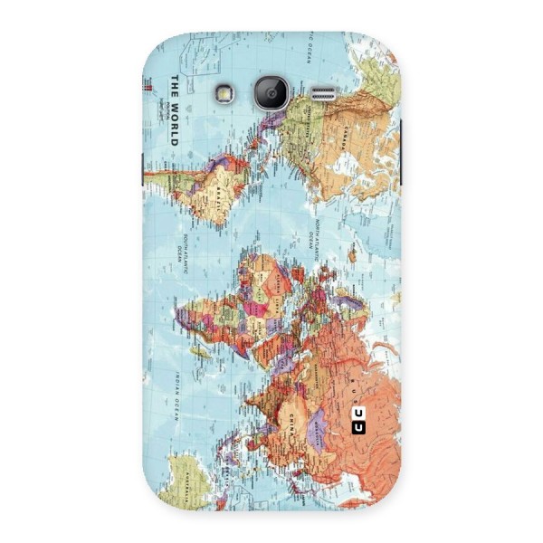 Lets Travel The World Back Case for Galaxy Grand
