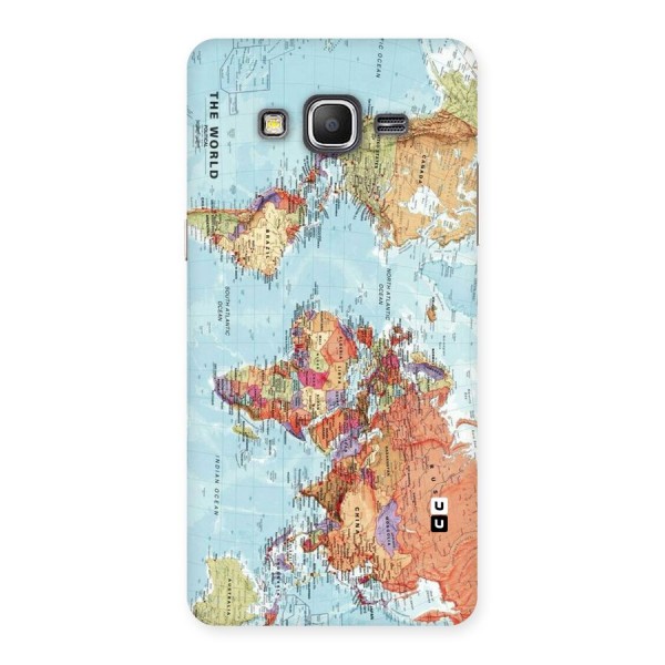 Lets Travel The World Back Case for Galaxy Grand Prime
