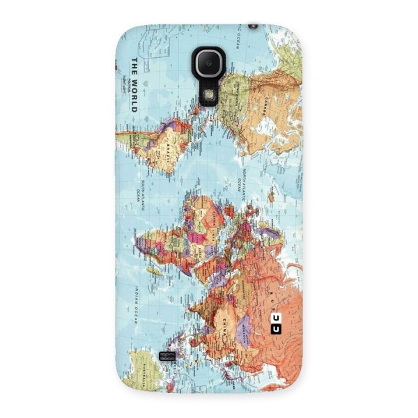 Lets Travel The World Back Case for Galaxy Mega 6.3