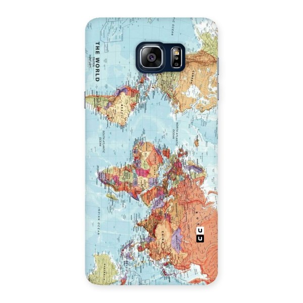 Lets Travel The World Back Case for Galaxy Note 5