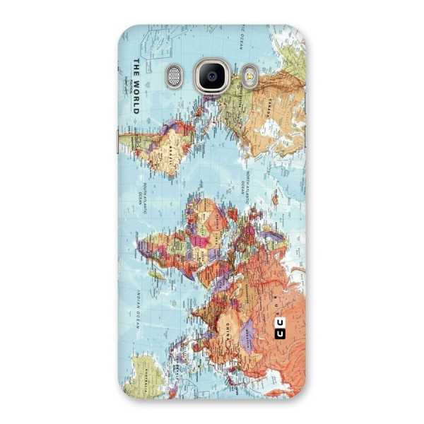 Lets Travel The World Back Case for Galaxy On8
