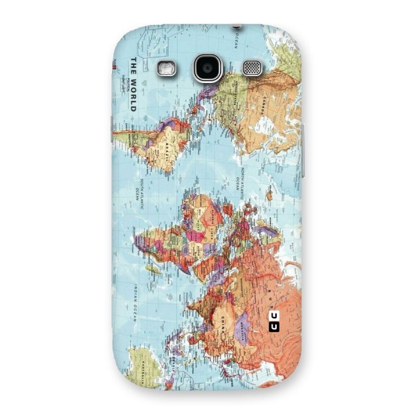 Lets Travel The World Back Case for Galaxy S3 Neo