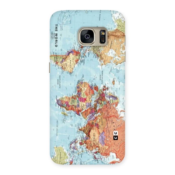 Lets Travel The World Back Case for Galaxy S7