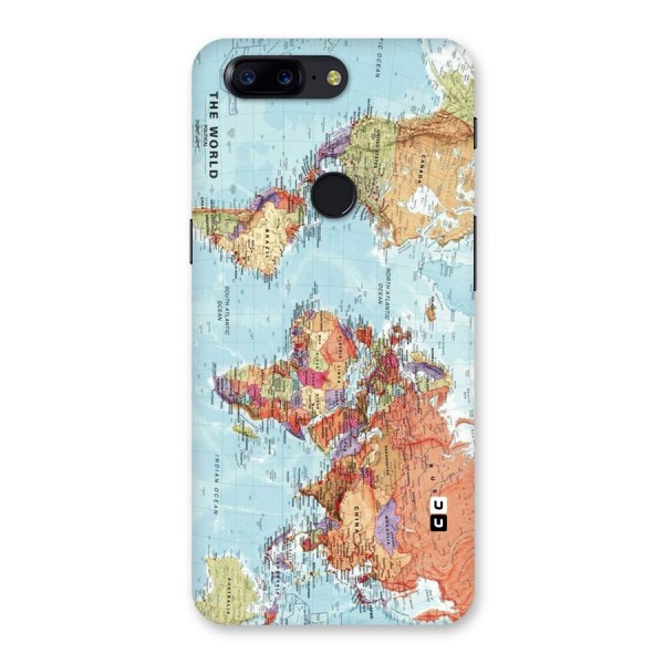 Lets Travel The World Back Case for OnePlus 5T