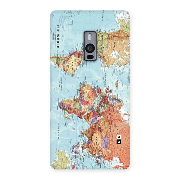 Lets Travel The World Back Case for OnePlus Two