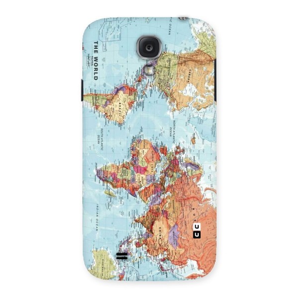 Lets Travel The World Back Case for Samsung Galaxy S4