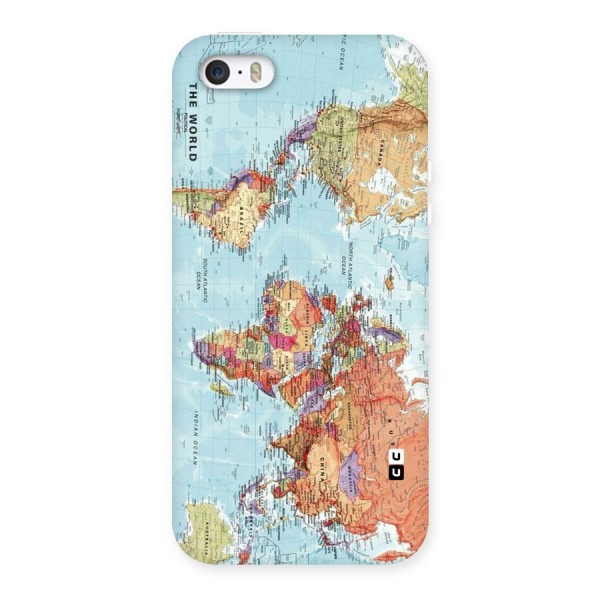 Lets Travel The World Back Case for iPhone 5 5S