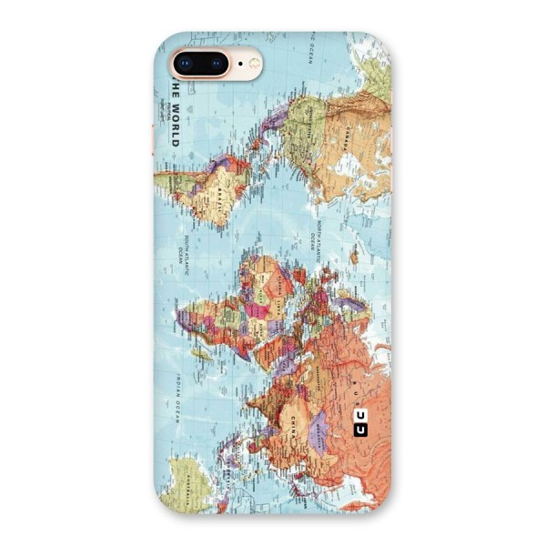 Lets Travel The World Back Case for iPhone 8 Plus