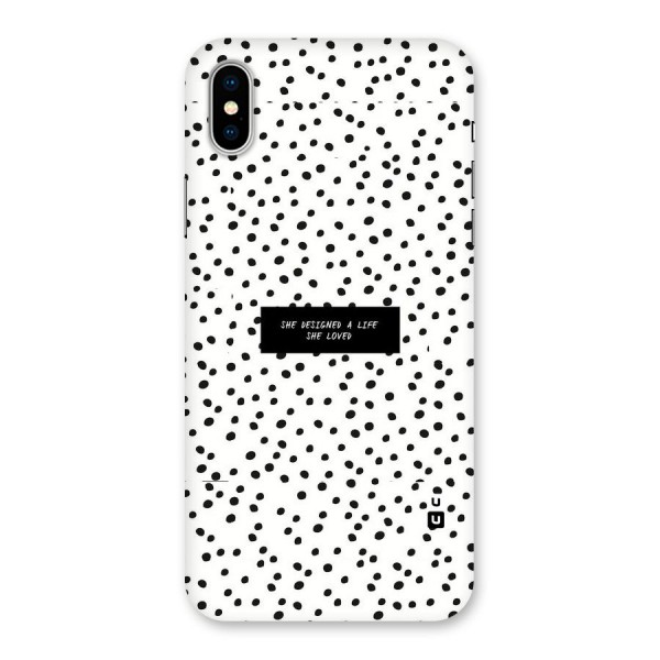 Life Loved Back Case for iPhone X