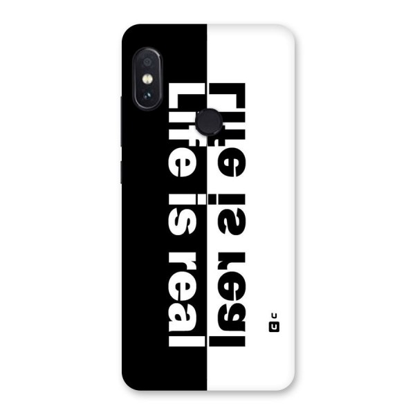 Life is Real Simple Back Case for Redmi Note 5 Pro