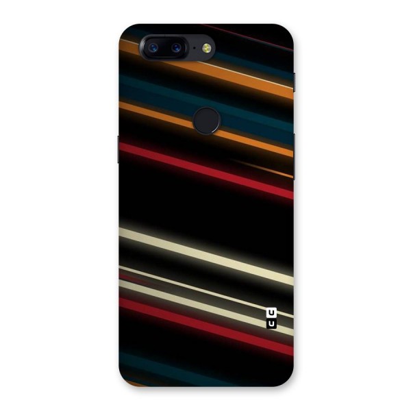 Light Diagonal Stripes Back Case for OnePlus 5T