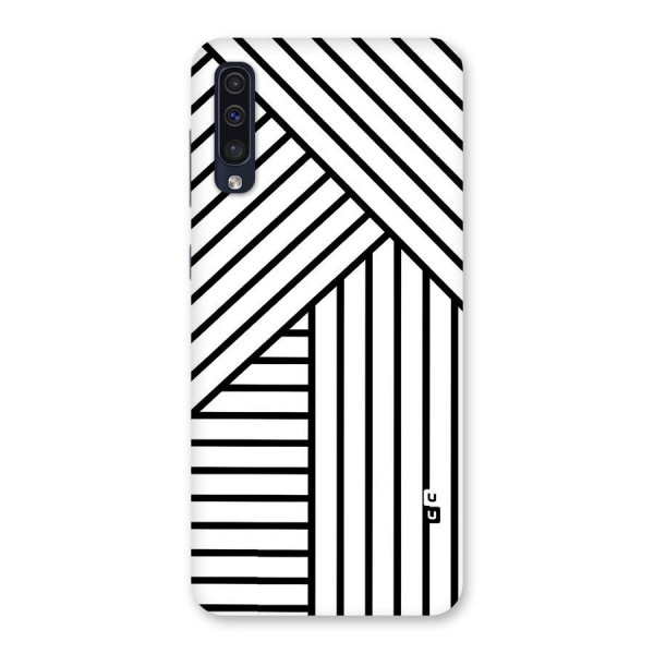 Lines Pattern Stripes Back Case for Galaxy A50