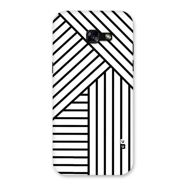 Lines Pattern Stripes Back Case for Galaxy A5 2017