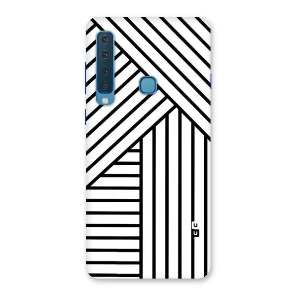 Lines Pattern Stripes Back Case for Galaxy A9 (2018)
