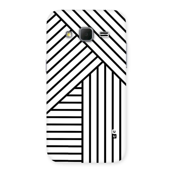 Lines Pattern Stripes Back Case for Galaxy Core Prime