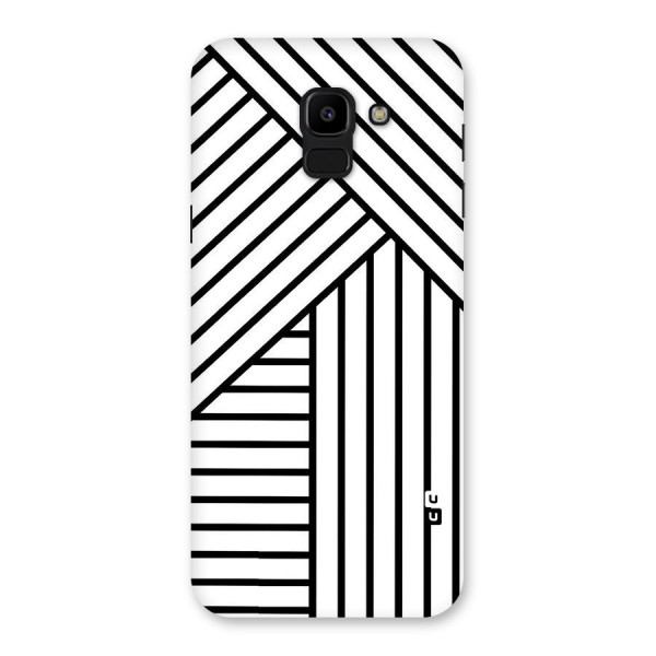 Lines Pattern Stripes Back Case for Galaxy J6