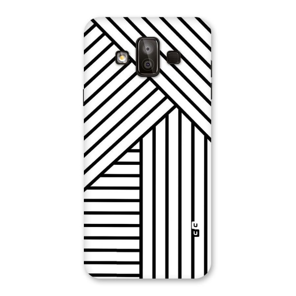 Lines Pattern Stripes Back Case for Galaxy J7 Duo