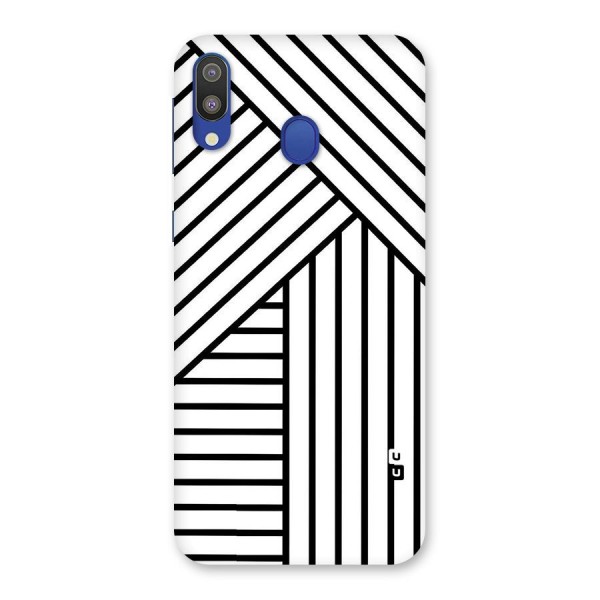Lines Pattern Stripes Back Case for Galaxy M20