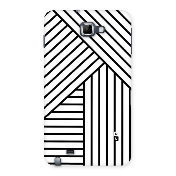 Lines Pattern Stripes Back Case for Galaxy Note
