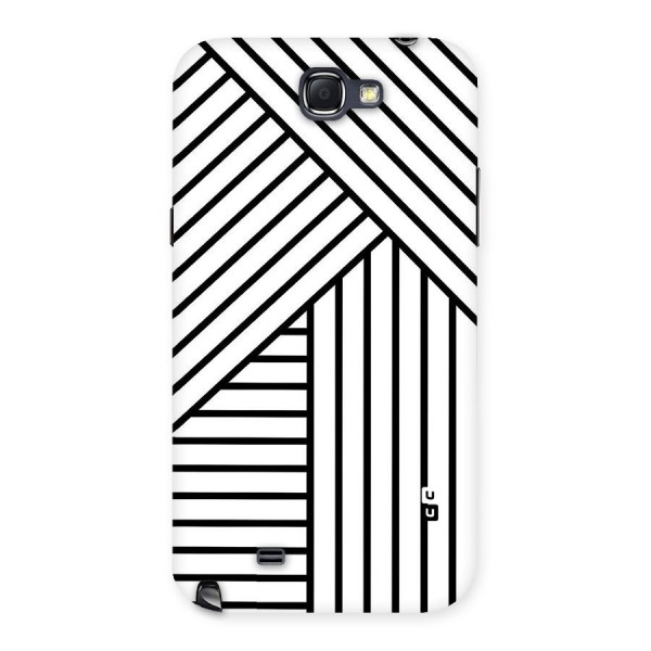 Lines Pattern Stripes Back Case for Galaxy Note 2