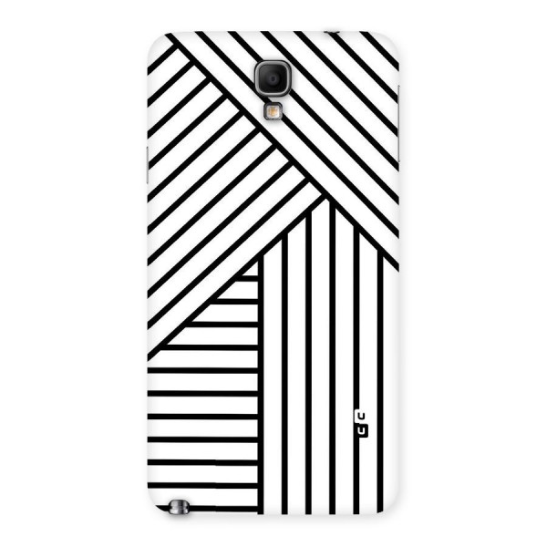 Lines Pattern Stripes Back Case for Galaxy Note 3 Neo