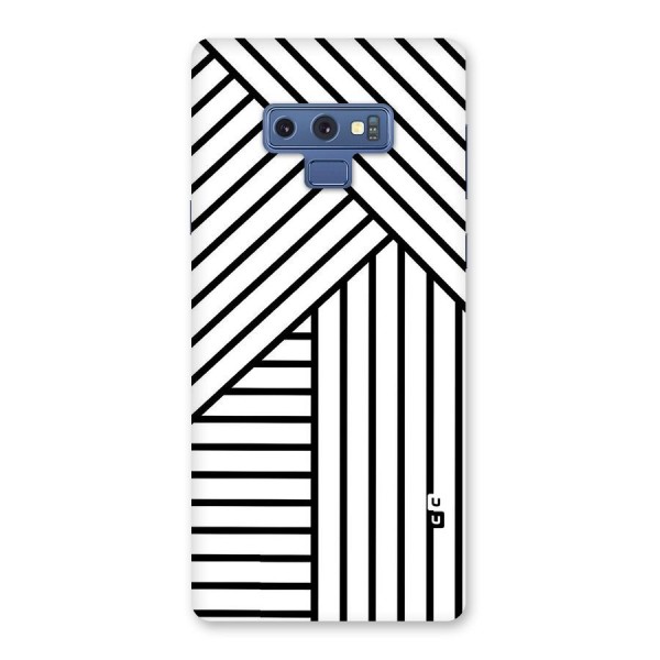 Lines Pattern Stripes Back Case for Galaxy Note 9