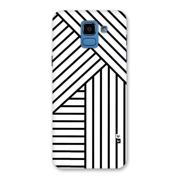 Lines Pattern Stripes Back Case for Galaxy On6