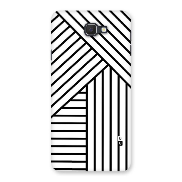 Lines Pattern Stripes Back Case for Galaxy On7 2016