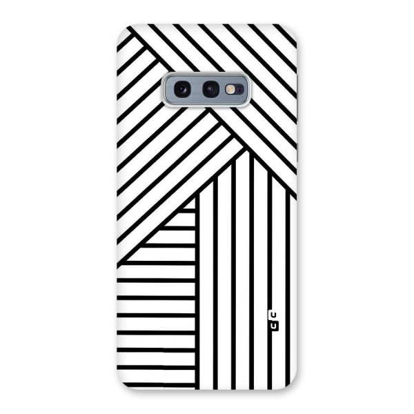 Lines Pattern Stripes Back Case for Galaxy S10e