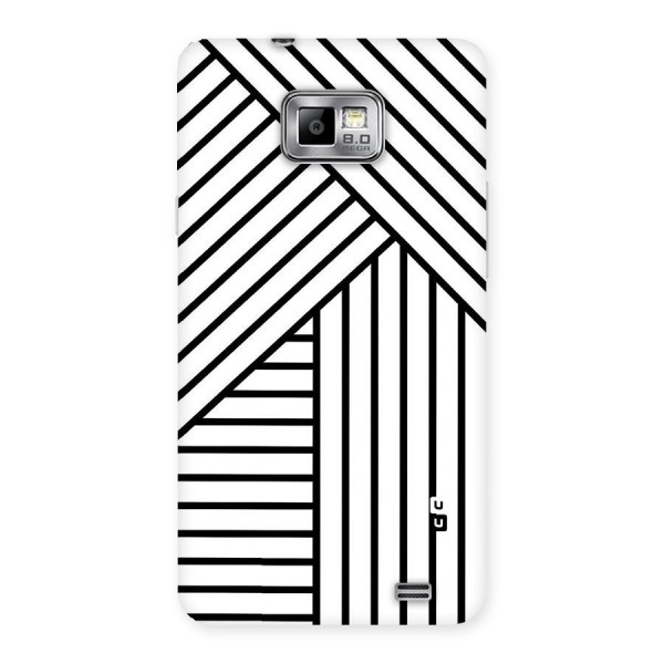 Lines Pattern Stripes Back Case for Galaxy S2