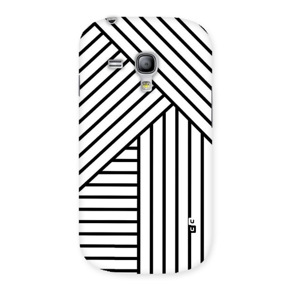 Lines Pattern Stripes Back Case for Galaxy S3 Mini