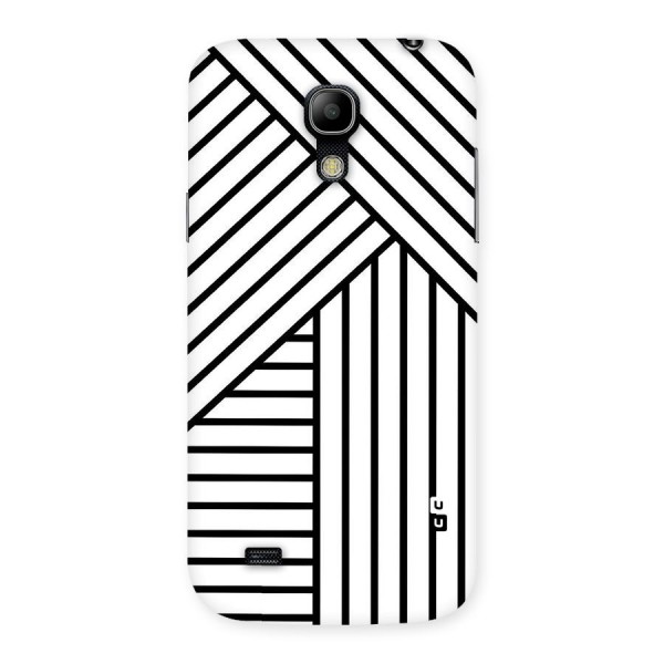 Lines Pattern Stripes Back Case for Galaxy S4 Mini