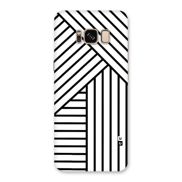 Lines Pattern Stripes Back Case for Galaxy S8