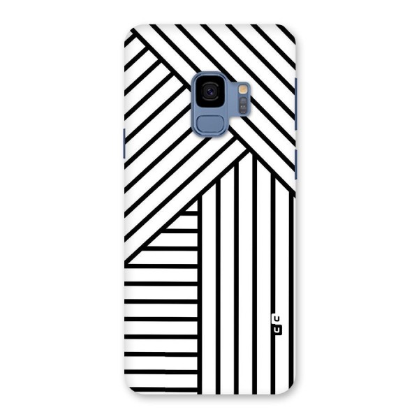 Lines Pattern Stripes Back Case for Galaxy S9