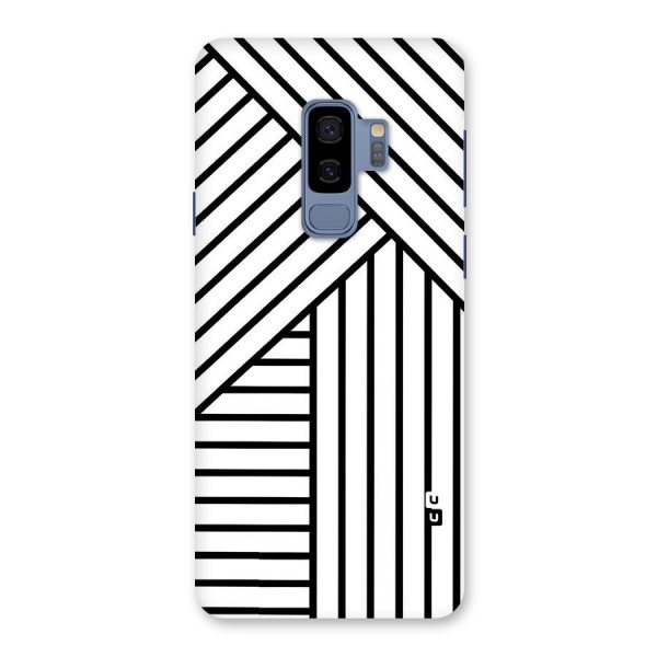 Lines Pattern Stripes Back Case for Galaxy S9 Plus