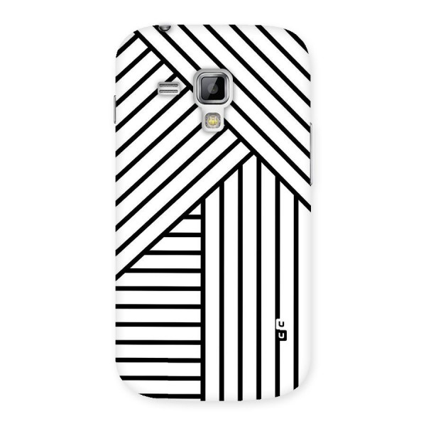 Lines Pattern Stripes Back Case for Galaxy S Duos