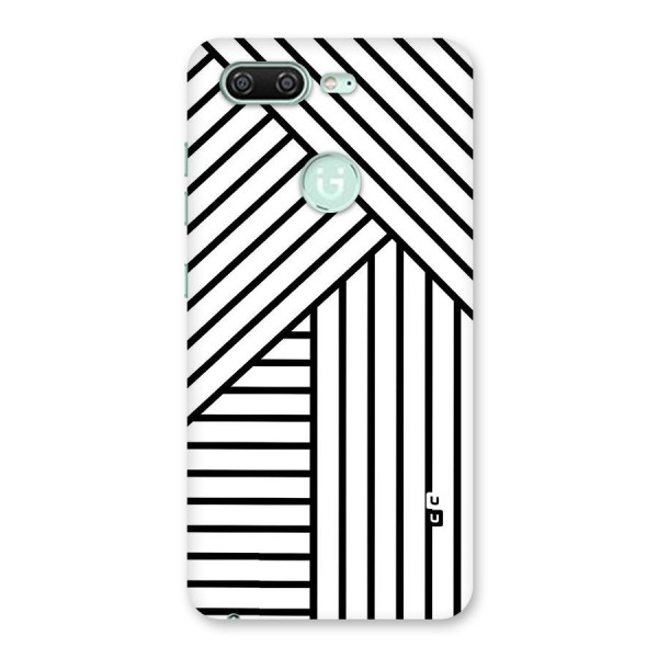 Lines Pattern Stripes Back Case for Gionee S10